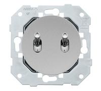 FONTINI - Double va et vient ALU - MANETTE CHROME DOM