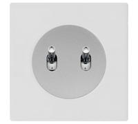 FONTINI - Double Va Et Vient Alu - Manette Chrome Dom