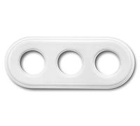Fontini garby - Cadre 3 éléments garby porcelaine blanc pack
