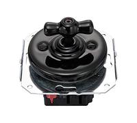FONTINI - GARBY COLONIAL - Double Va & Vient et Manette Porcelaine Noire Réf. 31302273