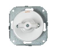 Fontini - Garby Colonial - Double Va & Vient Manette Porcelaine Blanche