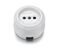 FONTINI - GARBY - Prise sans terre Porcelaine Blanche 16A-250V Réf . 30205173