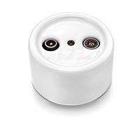 Fontini garby - Prise tv/sat unique porcelaine garby pack