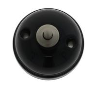 FONTINI - GARBY - Bouton Poussoir Porcelaine Noire 10A-250V Réf. 30310273