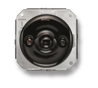 FONTINI - GARBY COLONIAL - Bouton Poussoir Porcelaine Noire Réf. 31310273