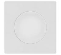 FONTINI - Obturateur Blanc DOM Avec Plaque Simple Blanc - Sobriété