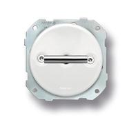 FONTINI - Va-et-vient métal chrome porcelaine blanche DO LOW