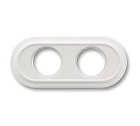 fontini Venezia - Cadre 2 Élément en bois laqué blanc venezia Pack