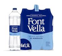 FONTVELLA BOTTLE PLASTIC X6 1500ML MINERAL WATER NON FLAVOURED