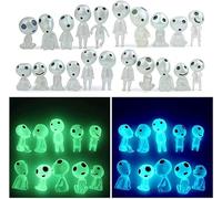 Fonyiunce 20 Pièces Lumineux Arbre Elfes,Décoration de Jardin Miniature,Mini Elfes des Arbres Qui Brillent dans Le Noir, Lumineux Figurines Elfes des Arbres,pour Les DéCorations de Maison et du Jardin