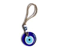 Fonyiunce Bleu Mauvais Oeil, au Motif Turc du Mauvais œil Bleu, Pendentif Mural, Ornement, pour la Protection, Nazar Boncuk Porte Bonheur, pour Voiture Ornement Bonne Chance et Protection