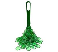 Fonyiunce Kit de Bingo Magnétique,1 Bâton Magnétique + 100 Jetons Loto,Jetons Magnétiques avec Stick,Jeu Éducatif pour Enfants et Accessoire Pratique de Stockage
