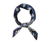 FONYVE Écharpes en soie pour femmes - Foulard léger de mode, écharpe de tête en satin pour cheveux et pour dormir - 69,8 × 69,8 cm
