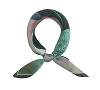 FONYVE Foulard carré 100% soie de mûrier, léger, 53 x 53 cm, Small
