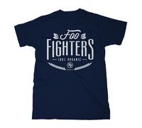 Foo Fighters 100% Organic Dave Grohl Rock T-Shirt Officiel Hommes