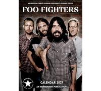 FOO FIGHTERS Calendrier mural 2027 A3 Hommage non officiel