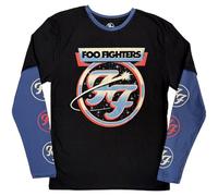 Foo Fighters Comet Layered Long Sleeve T Shirt Size S