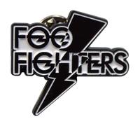 Foo Fighters Flash Band Logo Pin Badge Size One Size
