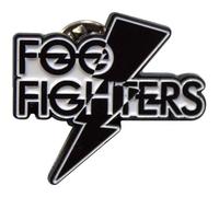 Foo Fighters Flash Band Logo Pin Badge Size One Size