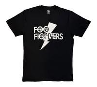 Foo Fighters Flash Logo Mono T Shirt Size S