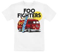 Foo Fighters Kids - Van Unisexe T-Shirt Blanc 128 100% Coton