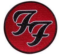 Foo Fighters - Patch à repasser (Taille unique) (Rouge/Noir)