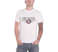 Foo Fighters - T-Shirt Flash Wings - Adulte (5XL) (Blanc)