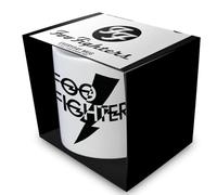 Foo Fighters Tasse en céramique blanc éclair, 315 ml, produit sous licence officielle du groupe de rock, cadeau de qualité supérieure pour les fans de musique