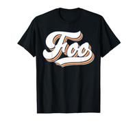 Foo Scripts de nom de Famille rétro Graphique Classique pour Hommes, Femmes, Enfants T-Shirt Graphique avec Valeur