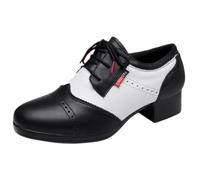 Fooceoute Chaussure Danse Jazz pour Hommes,Chaussures Danse Latine Homme,Homme Dances Sneakers,Facile Mettre Et Enlever,Convient pour Les FêTes,SoiréEs,Mariages,Banquets
