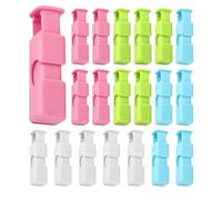 Food Bag Squeeze Clips, 20Pcs Easy To Squeeze Lock Release Snack Clamps | 2.36x0.59 inches Bread Clips Potato Chips Cereals Chilled Food Cereal Bags Kitchen Storage