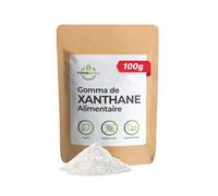 Food Bites Gomme de Xanthane en Poudre 100g - Épaississant Alimentaire Vegan et Sans Gluten - Xanthan Gum Idéale pour Desserts, Glaces et Cuisine Moléculaire - eBook OFFERT avec 20 recettes incluse