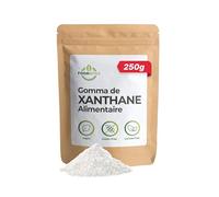 Food Bites Gomme de Xanthane en Poudre 250g - Épaississant Alimentaire Vegan et Sans Gluten - Xanthan Gum Idéale pour Desserts, Glaces et Cuisine Moléculaire - eBook OFFERT avec 20 recettes incluse