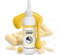 Food Colours | Drip pour les gâteaux - 100 ml - Jaune - Goût de chocolat - Décoration comestible