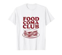 Food Coma Club | Blague gourmande | Déjeuner T-Shirt