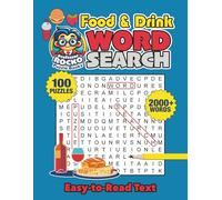 Food & Drink Word Search: Professor Rocko Puzzle Books - 100 Delicious Puzzles for Food Lovers