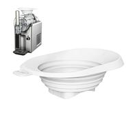 Food Funnel - Wide Mouth Silicone Tool | Heavy Duty Non Sticky Funnel with Anti-Splash Features, Kitchen Accessory with Folding Storage for Ice Cream, Drink, Juice, Canning, Restaurant Family