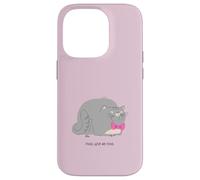 Food, Give Me Food (Graphique Chat Amusant) Coque pour iPhone 14 Pro