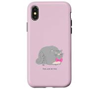 Food, Give Me Food (Graphique Chat Amusant) Coque pour iPhone X/XS
