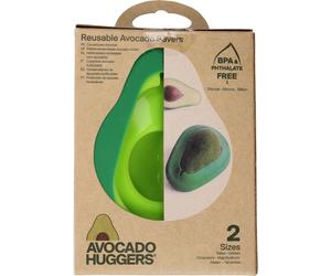Food Huggers Ensemble de Couvercles en Silicone pour Avocats - Lot de 2 - 1 kit
