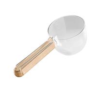 Food Measuring Scoop - 19x8x6.5cm Rice Scoop With Scale, Coffee Scoops With Bag Clip | Flour Measure Spoon For Cooking, Convenient To Clean Measuring Spoons For Coffee, Milk Powder, Sugar, Salt