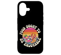 Food Ought to Be Enjoyable Gourmet Manger Plaisir - Coque pour iPhone 17