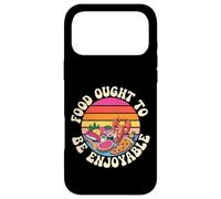 Food Ought to Be Enjoyable Gourmet Manger Plaisir - Coque pour iPhone 17 Pro Max