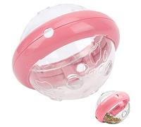Food Pet Disppensing Puzzing Feeder Jouet, Chien Stimulation du Cerveau de Chien Flying Soucoucer en Forme de Balle Lente Jouet interactif IQ Formation pour Chiens Chats Péacock (Fan d'OVI-Girls)