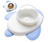 Food Puzzle Treat Ball - 6.3x5.31x3,94 pouces Jouet pour enrichissement, robuste avec une fonction d'alimentation lente, mangeoire interactif pour intérieur, extérieur, formation, ennui, maison