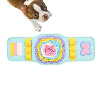 Food Puzzles Mat, Anti-Slip Sniff Pad, Interactive Dog Puzzle, Watch-Style Dog Mat, Watch-Style Interactive Food Puzzles Mat Anti-Slip Dog Sniff Pad for Nosework Training