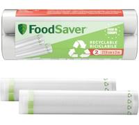 FoodSaver Rouleaux sous vide FSRE2802X01 - Recyclables Sans BPA - 2 rouleaux (28 cm x 3 m)