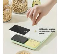 Food Scale - Digital Kitchen Scale With Tare Function And LED Display, Rechargeable USB Type-C Baking Scales | 0.1g High Precision Cooking Scales For Bread, Meat, Seasoning, Dessert, And Home Kitchen