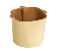 Food Waste Trash Can - Small Double-Layer Garbage Catcher Bin, Countertop Compost Pail with Lid, Odor Sealing Removable Inner Bucket | for Kitchen Dining Room Living Room