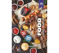 Food Word Search Puzzles: Tasty Food Puzzles Featuring Apple, Rice, Bread & More | 6x9 Inches, 110 Pages | Over 50 Puzzles - Good Gift for Food Lovers
